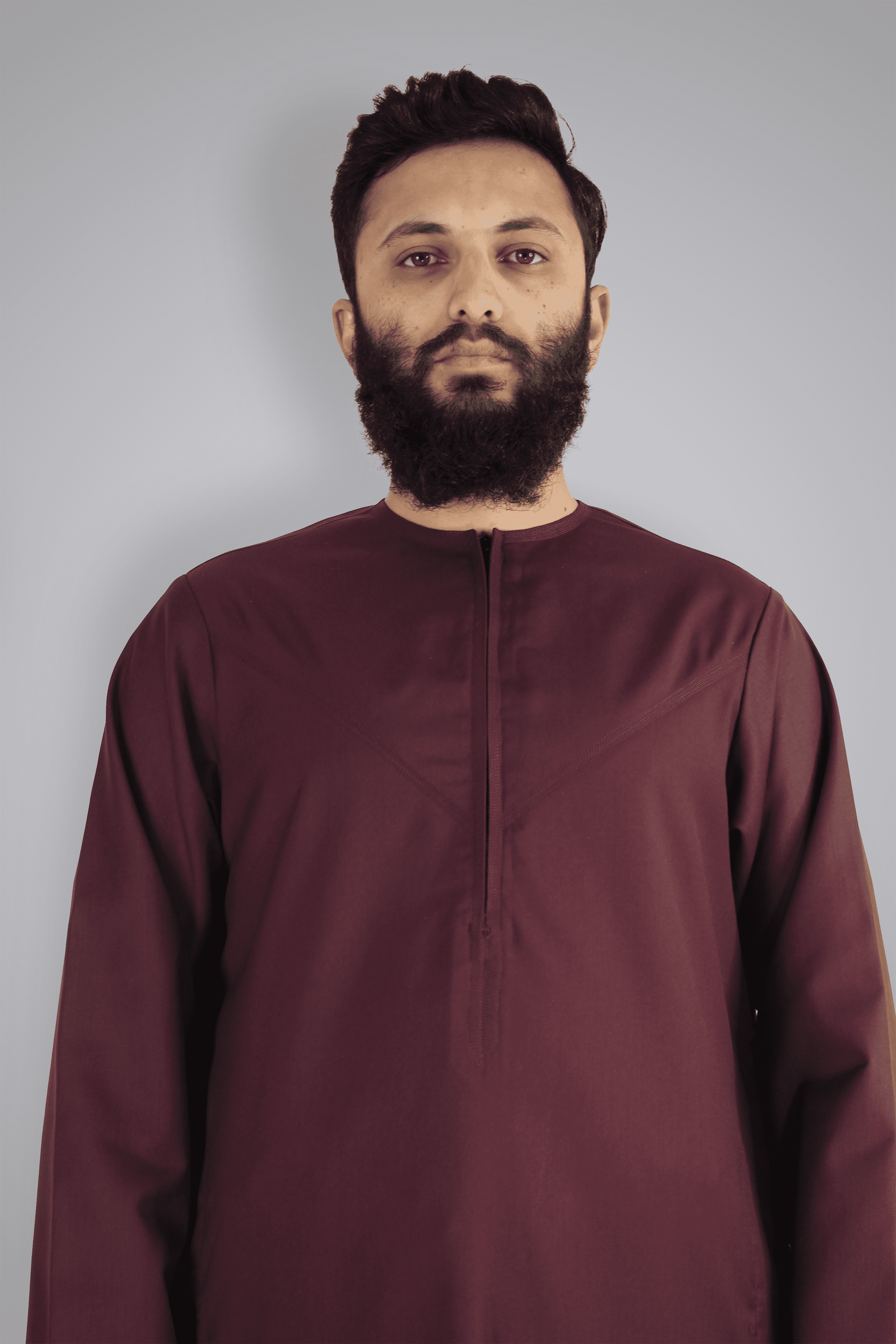 Omani Thobe Maroon