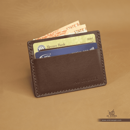 Simple Card Holder-01 (BROWN)