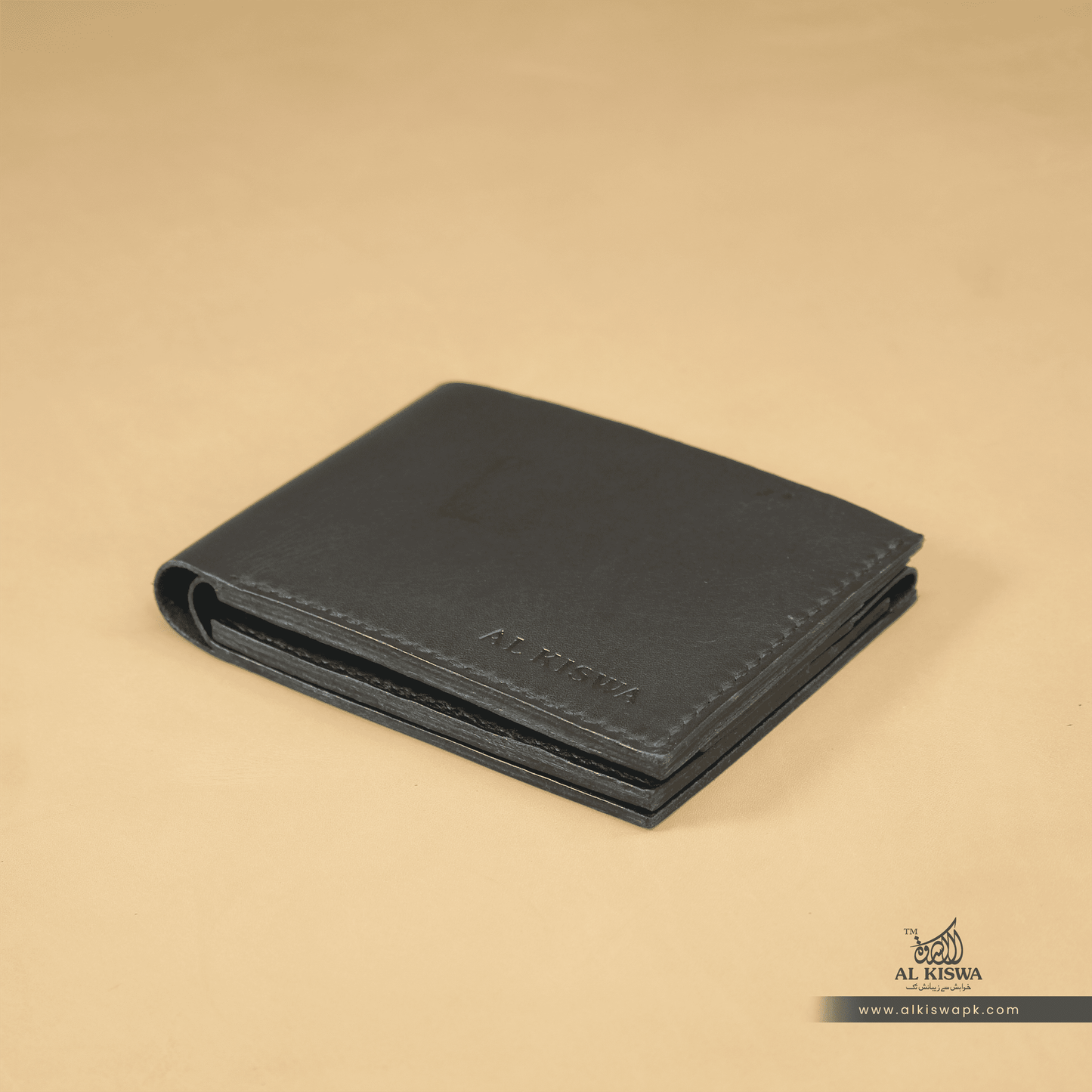 BiFold Classic With Coin Pockets-01 (BLACK)