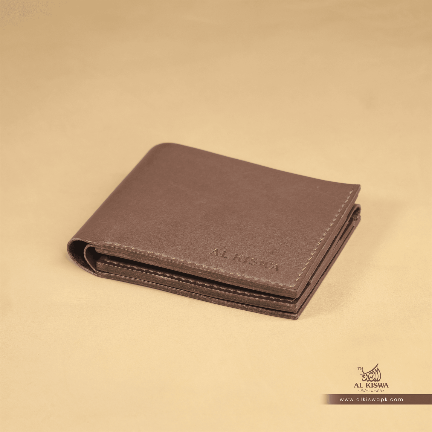 BiFold Classic With Coin Pockets-01 (BROWN)