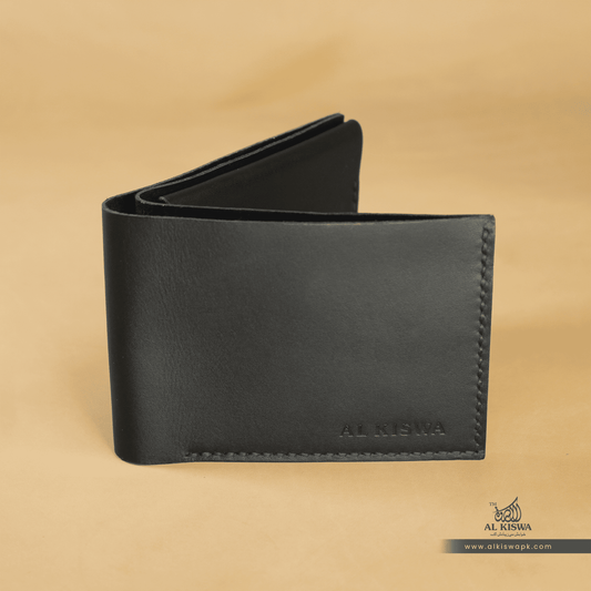 BiFold Classic With Coin Pockets-01 (BLACK)