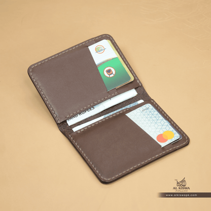 Vertical Card Holder-01 (BROWN)